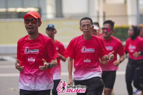 Race photo from Shakeout Run - Smartfren Run