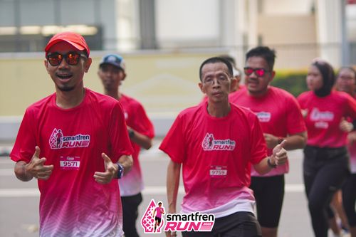 Race photo from Shakeout Run - Smartfren Run