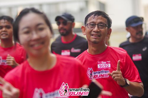 Race photo from Shakeout Run - Smartfren Run