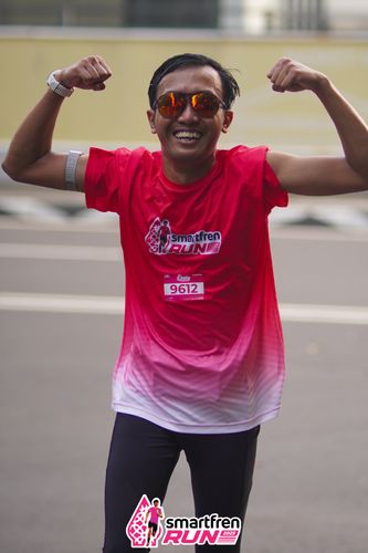 Race photo from Shakeout Run - Smartfren Run
