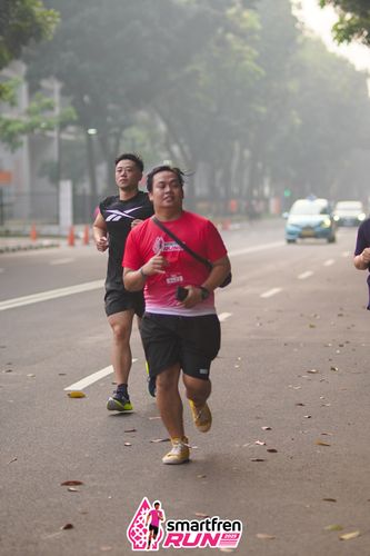 Race photo from Shakeout Run - Smartfren Run