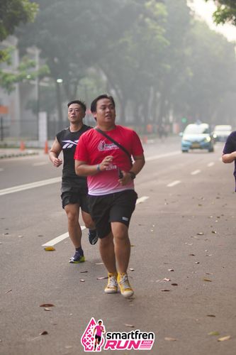 Race photo from Shakeout Run - Smartfren Run