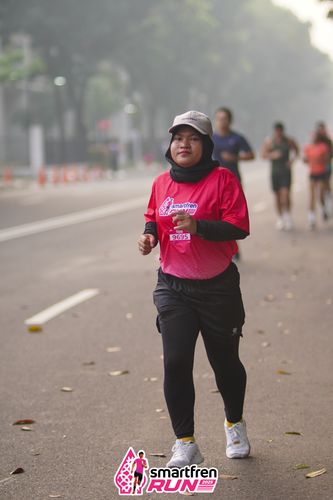 Race photo from Shakeout Run - Smartfren Run