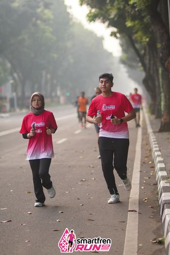Race photo from Shakeout Run - Smartfren Run