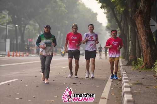 Race photo from Shakeout Run - Smartfren Run