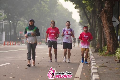 Race photo from Shakeout Run - Smartfren Run