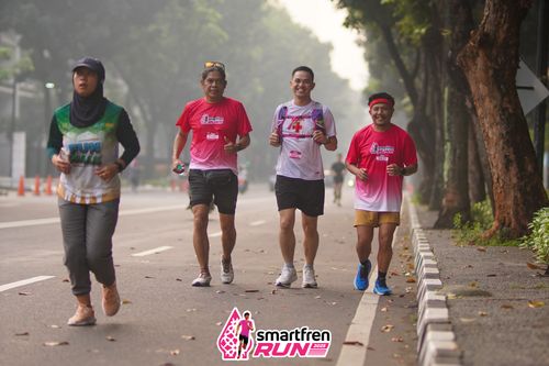 Race photo from Shakeout Run - Smartfren Run