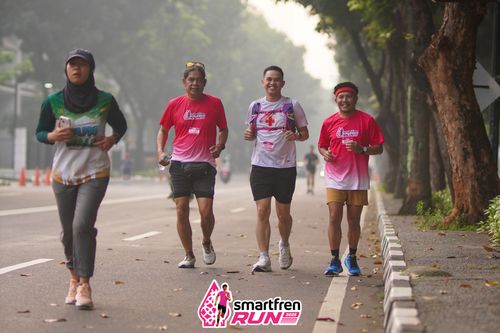 Race photo from Shakeout Run - Smartfren Run