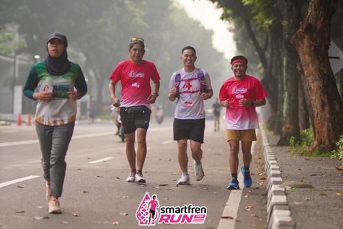 Race photo from Shakeout Run - Smartfren Run