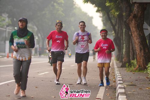 Race photo from Shakeout Run - Smartfren Run