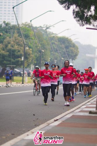 Race photo from Shakeout Run - Smartfren Run