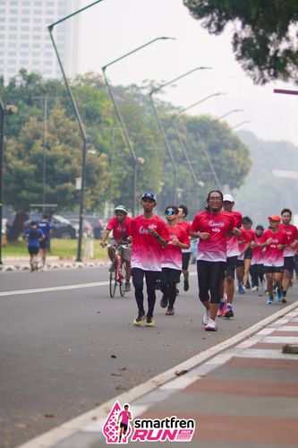 Race photo from Shakeout Run - Smartfren Run
