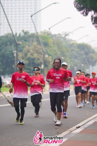 Race photo from Shakeout Run - Smartfren Run