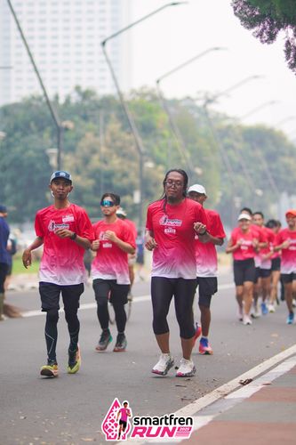 Race photo from Shakeout Run - Smartfren Run