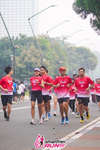 Race photo from Shakeout Run - Smartfren Run