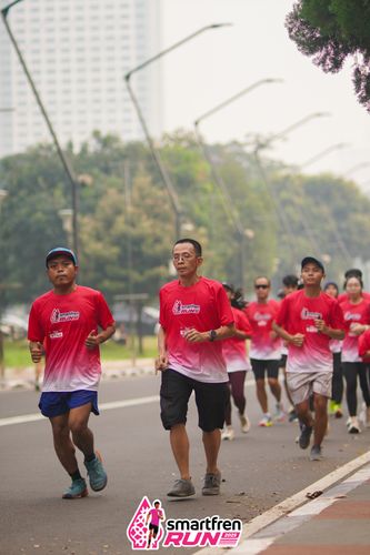 Race photo from Shakeout Run - Smartfren Run