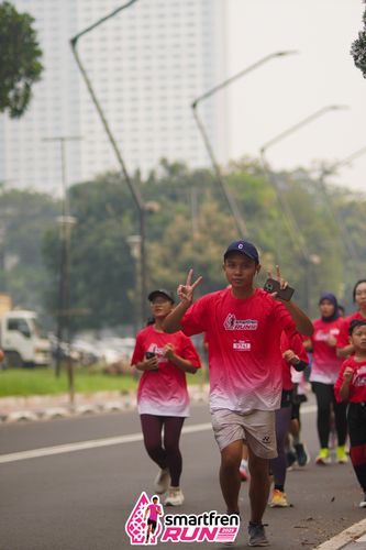 Race photo from Shakeout Run - Smartfren Run