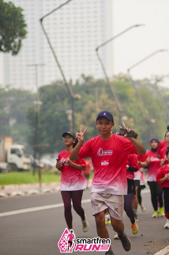Race photo from Shakeout Run - Smartfren Run
