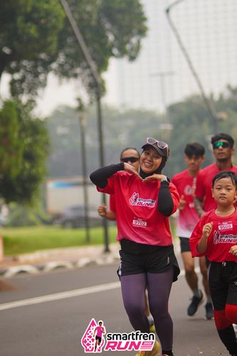 Race photo from Shakeout Run - Smartfren Run