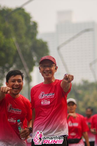 Race photo from Shakeout Run - Smartfren Run