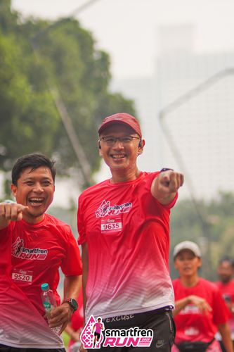 Race photo from Shakeout Run - Smartfren Run