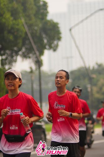 Race photo from Shakeout Run - Smartfren Run