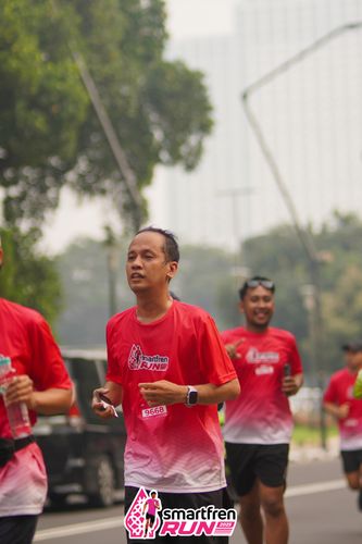 Race photo from Shakeout Run - Smartfren Run