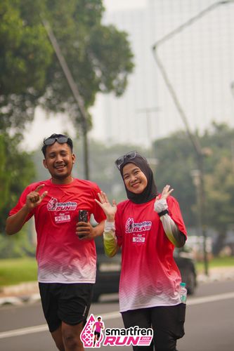 Race photo from Shakeout Run - Smartfren Run