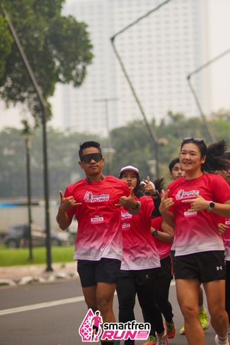 Race photo from Shakeout Run - Smartfren Run