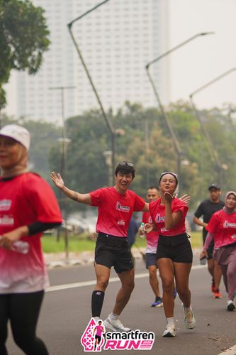 Race photo from Shakeout Run - Smartfren Run