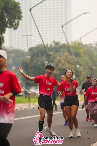 Race photo from Shakeout Run - Smartfren Run