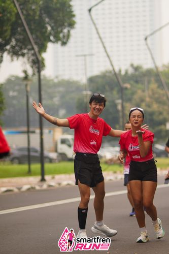 Race photo from Shakeout Run - Smartfren Run