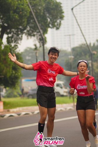 Race photo from Shakeout Run - Smartfren Run