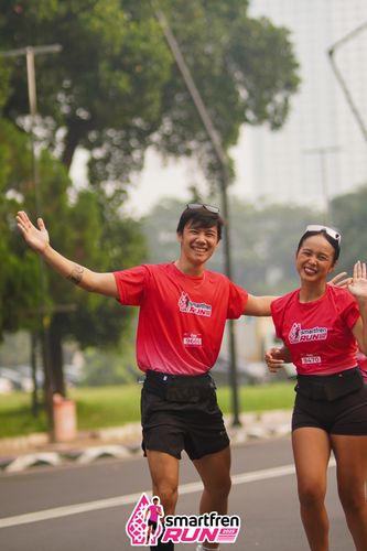 Race photo from Shakeout Run - Smartfren Run