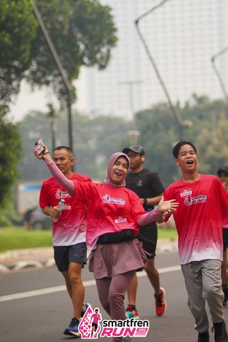 Race photo from Shakeout Run - Smartfren Run