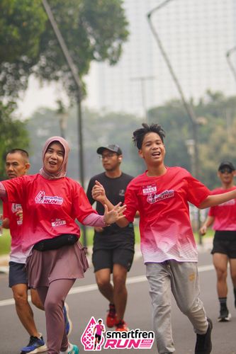 Race photo from Shakeout Run - Smartfren Run