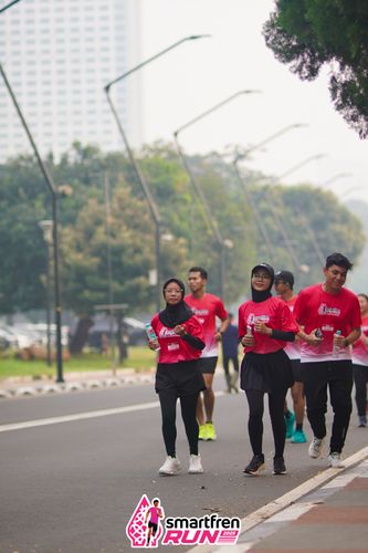 Race photo from Shakeout Run - Smartfren Run