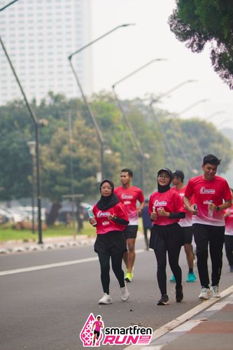 Race photo from Shakeout Run - Smartfren Run