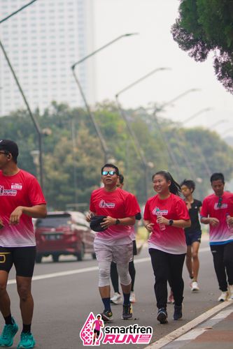 Race photo from Shakeout Run - Smartfren Run