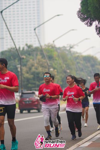 Race photo from Shakeout Run - Smartfren Run