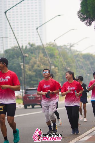 Race photo from Shakeout Run - Smartfren Run
