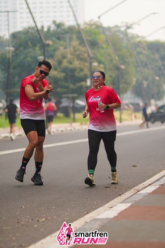 Race photo from Shakeout Run - Smartfren Run