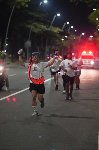 Race photo from PIK NITE RUN VIBES