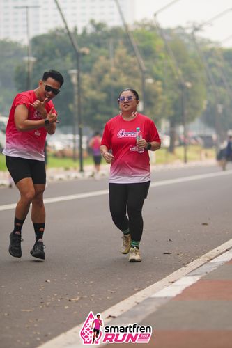 Race photo from Shakeout Run - Smartfren Run