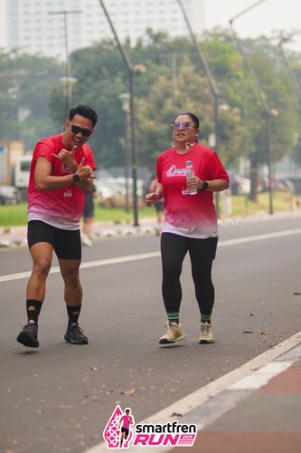 Race photo from Shakeout Run - Smartfren Run