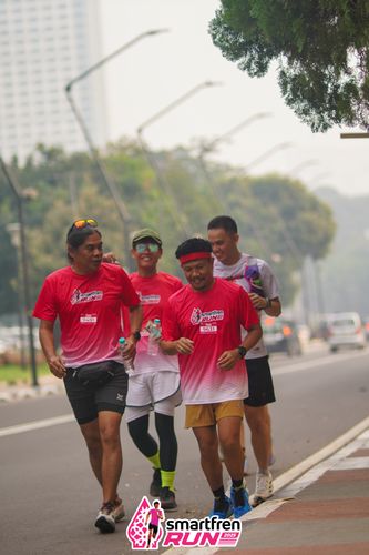 Race photo from Shakeout Run - Smartfren Run