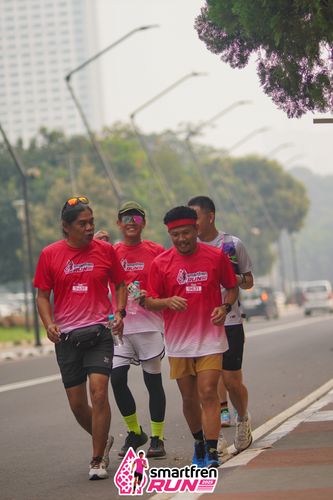 Race photo from Shakeout Run - Smartfren Run