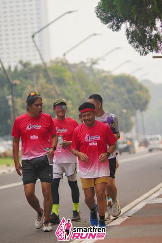 Race photo from Shakeout Run - Smartfren Run