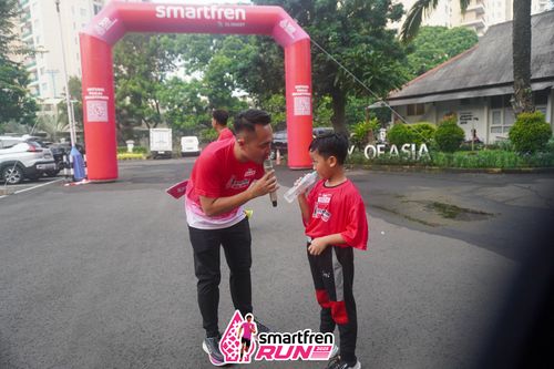 Race photo from Shakeout Run - Smartfren Run