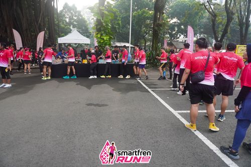 Race photo from Shakeout Run - Smartfren Run